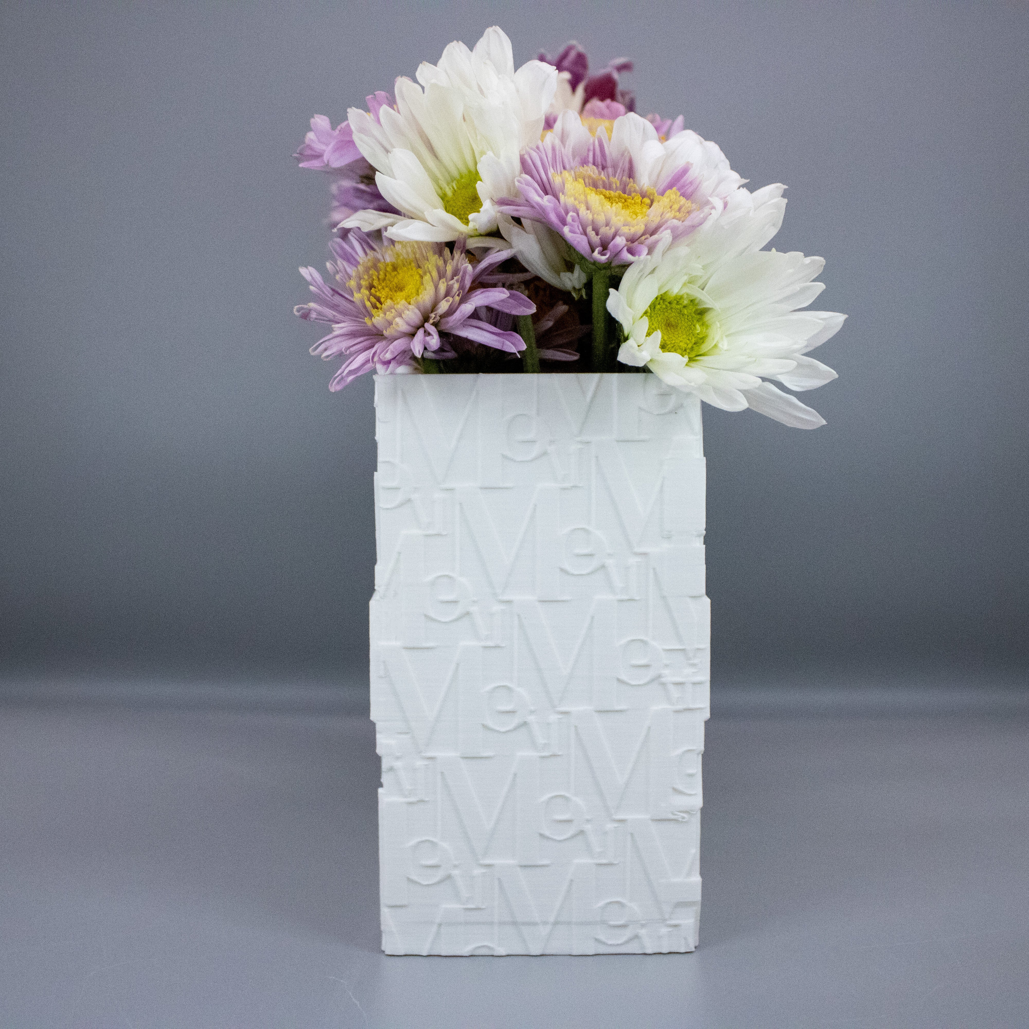 Mom Tote Bag Vase for Blooming Bouquets - Flower Vase - Flower Pot Home Decoration- 3D Printed- Handbags for flowers- Mom Gift