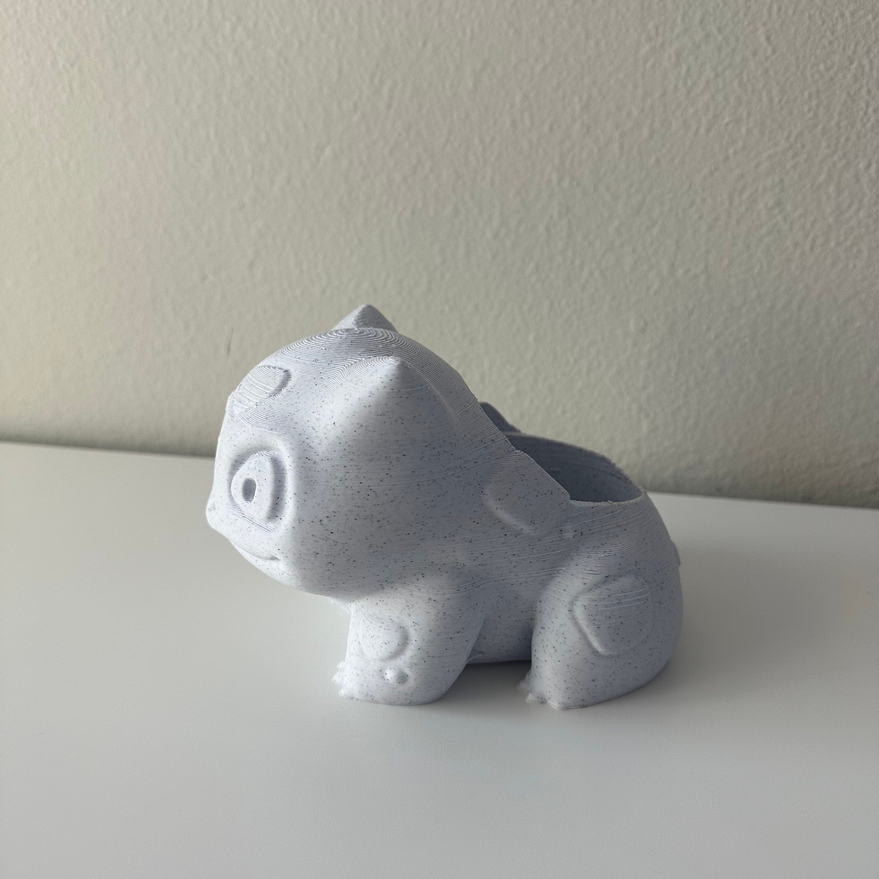 Bulba Frog Planter Pot for Succulent - Indoor Home Office Decor - Cute Lightweight 3D Plant Pot