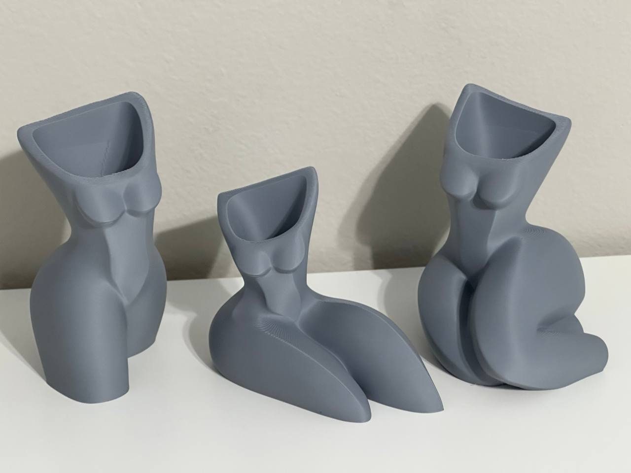 3D Printed Vase Collection, naked women Flower Pot, Boho Body Vase , Female Sculpture Vase, naked women Flower Pot