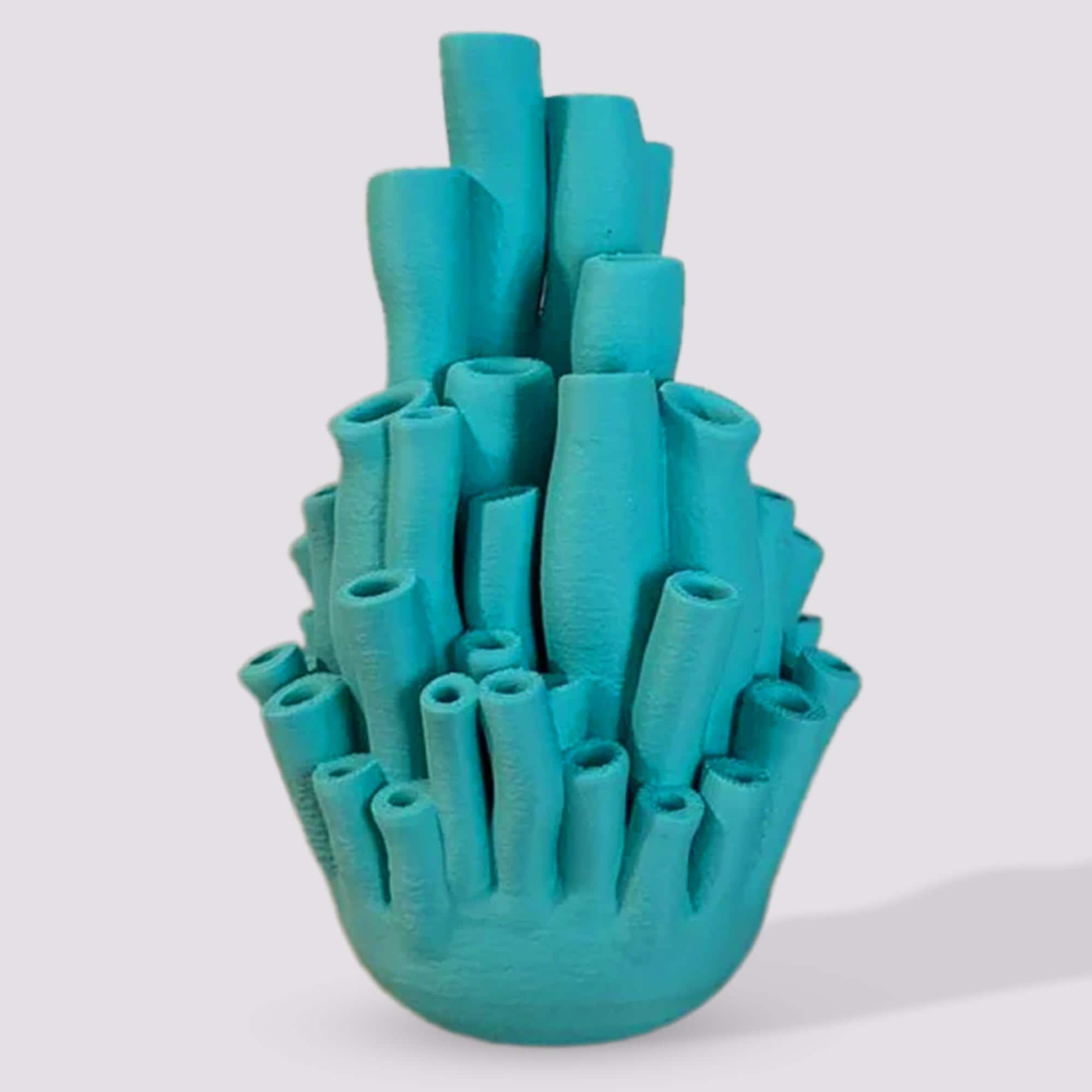 Coral, Coral Vase Decor, flower vase, beach decor, 3D Printed Vase, Flower Pot Home Decoration