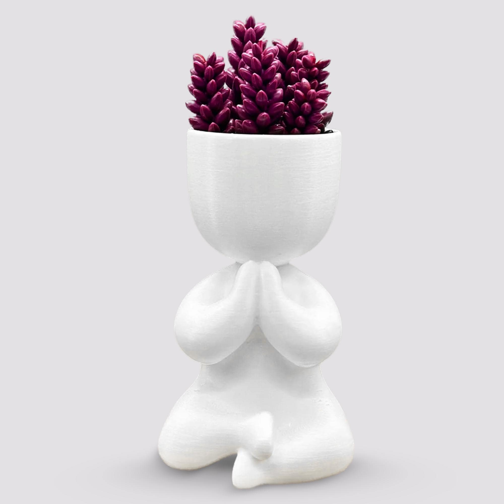 Yoga Indoor Plant Pots, Handmade Planter, Small Plant Pot | Indoor Plant stand