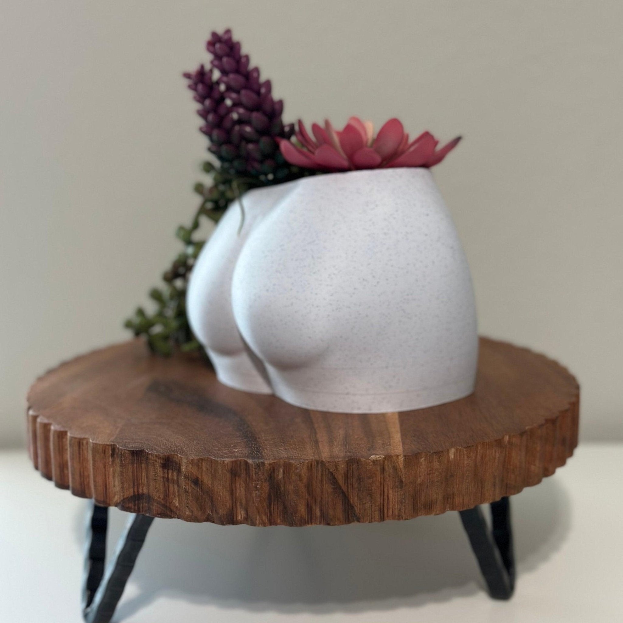 Butt Planter Decor, Booty Pot, Woman Body Planters, Nude Cheeky Plant Pot Vase - Print Level 3D