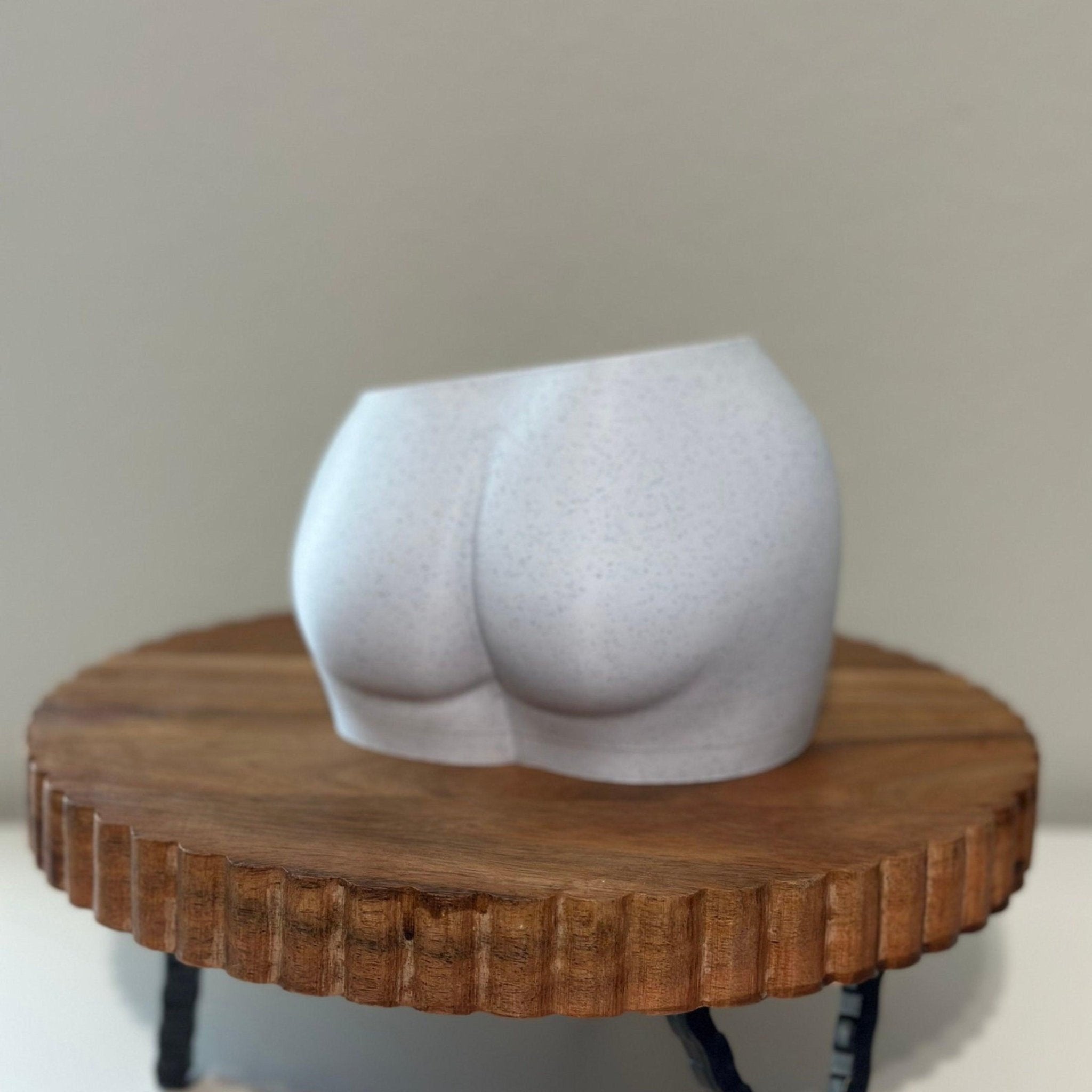 Butt Planter Decor, Booty Pot, Woman Body Planters, Nude Cheeky Plant Pot Vase - Print Level 3D