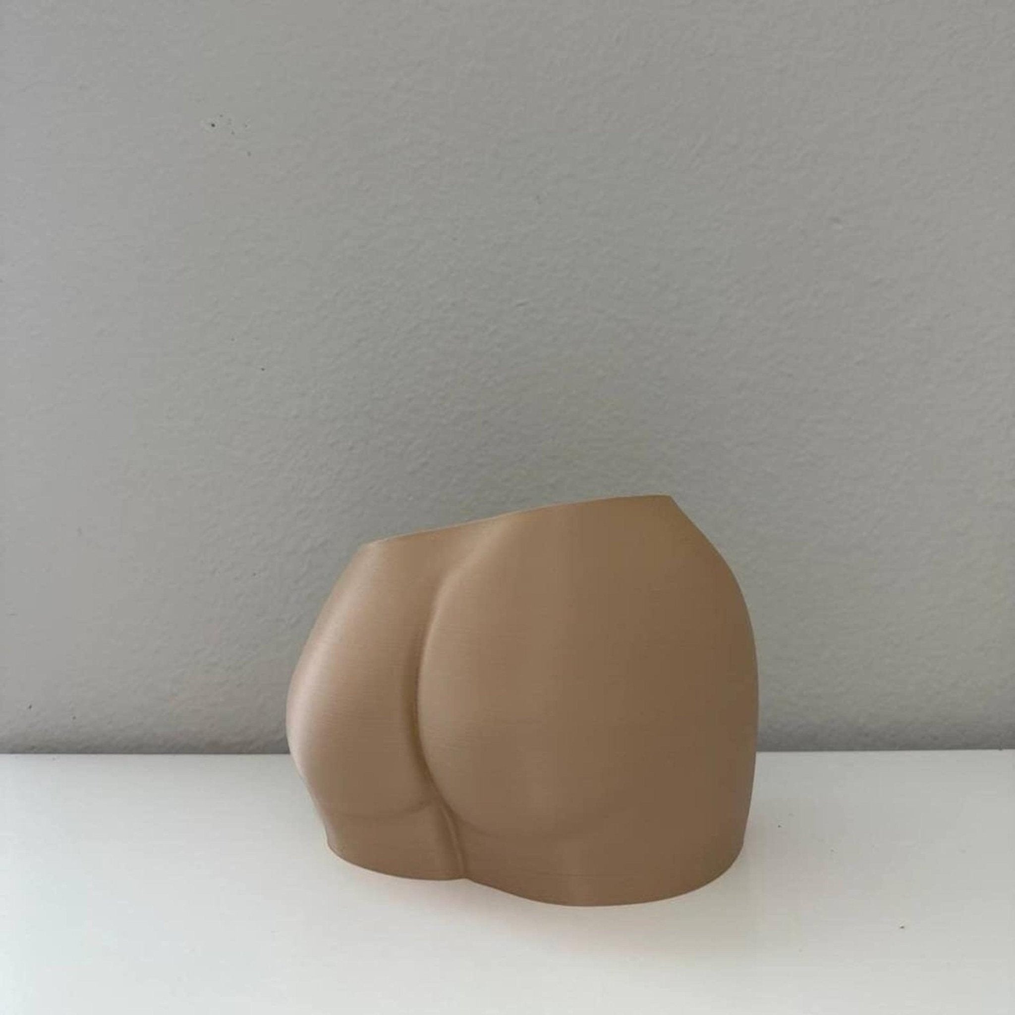 Butt Planter Decor, Booty Pot, Woman Body Planters, Nude Cheeky Plant Pot Vase - Print Level 3D