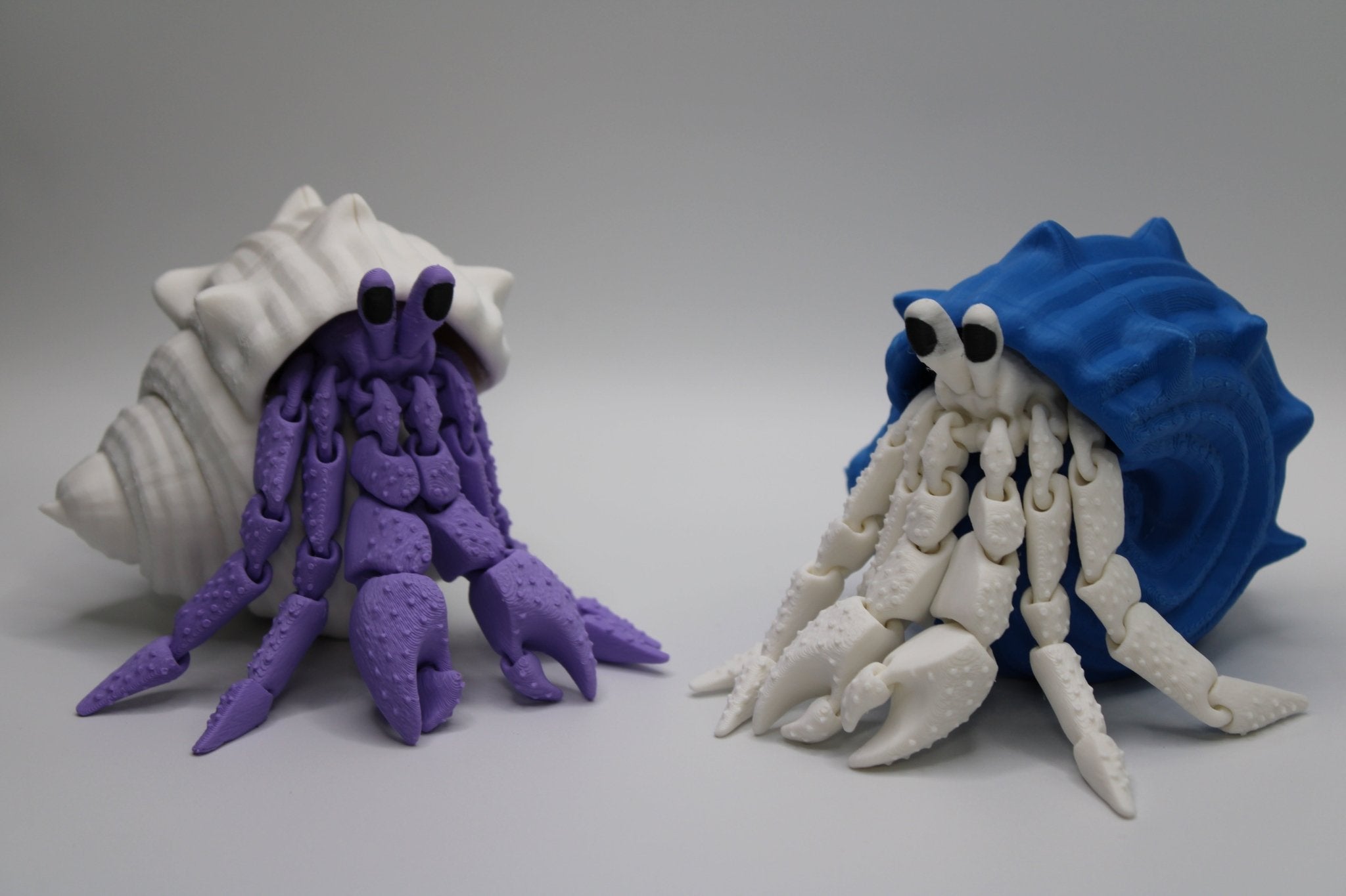 Hermit Crab Action Figure, Home Decor with our Flexible and Posable Hermit Crab Action Figure - Print Level 3D