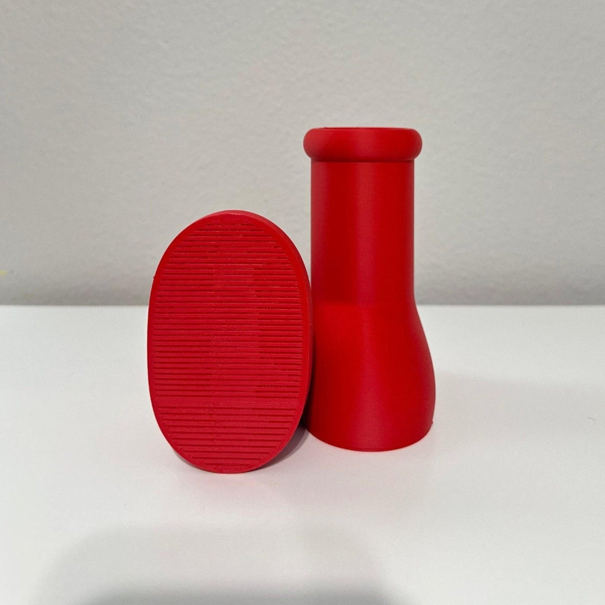 Pair of Big Red Boots - Pen and Pencil Cup Holder - Home decor - Cartoon Boots - 3D Printed - Print Level 3D