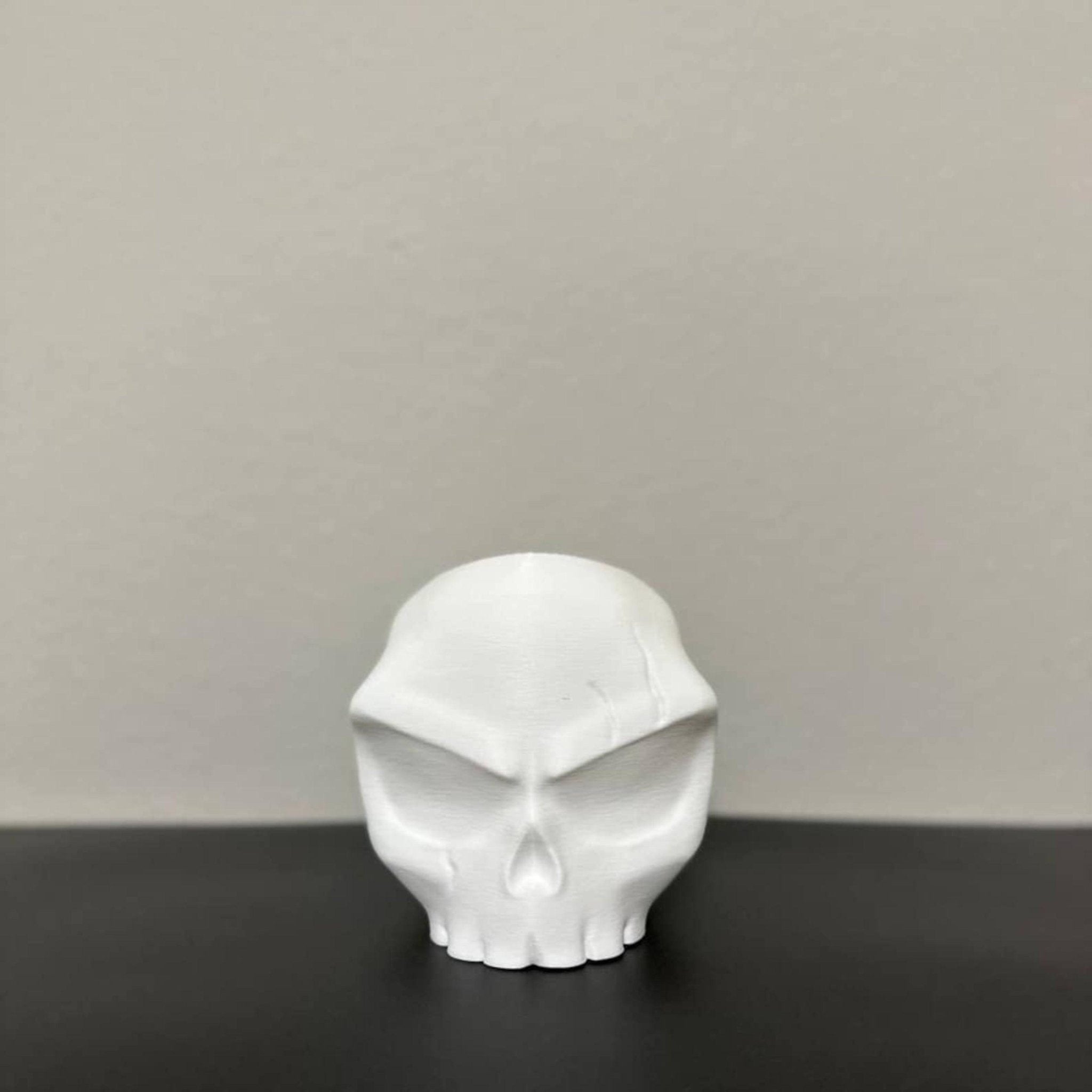 Skull Planter Pot - Human Skull - Skull Vase - Skull Pot - Skull Planter - Print Level 3D