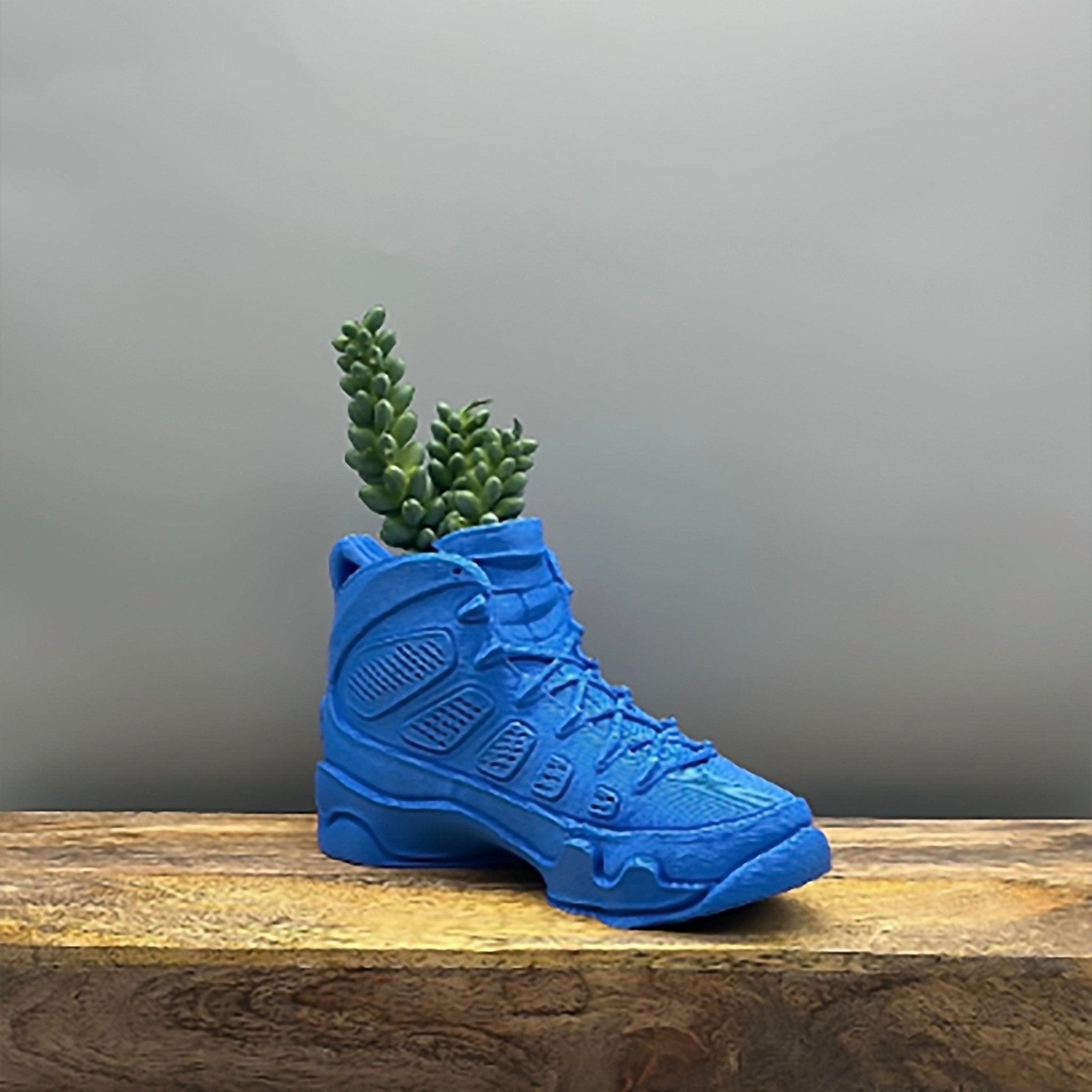 Sneakers High Planter Pot - Sneakers High Blue Planter Pot - Pen and Pencil Cup Holder - Desk Accessories - Makeup Brush Holders - Print Level 3D