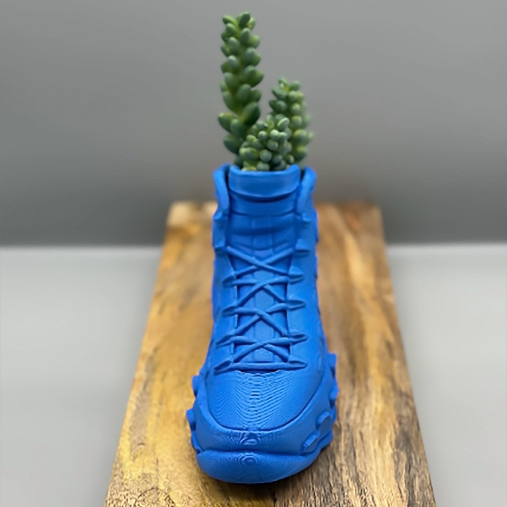 Sneakers High Planter Pot - Sneakers High Blue Planter Pot - Pen and Pencil Cup Holder - Desk Accessories - Makeup Brush Holders - Print Level 3D