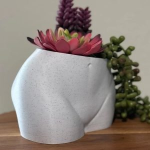 butt planter pot