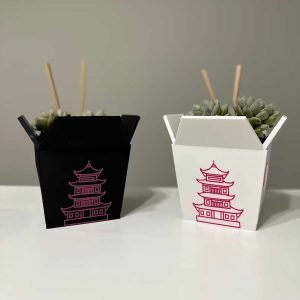 Chinese Planter Take-Out Box
