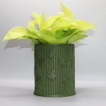 starter planter pot monstera – beginner planter with tray