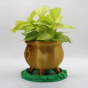 witch cauldron planter