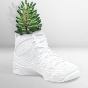 sneakers high planter pot