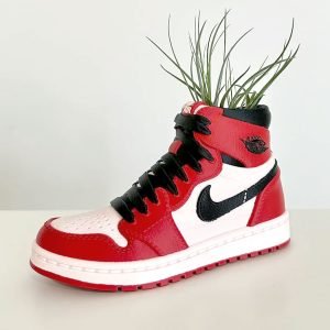 sneakers air high planter pot