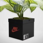 Sneaker Box Planter Black – Iconic Streetwear Design